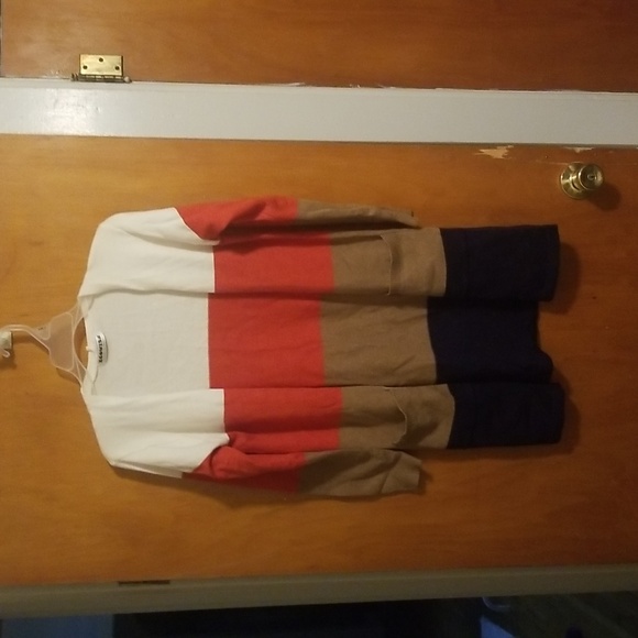 Color block cardigan - Picture 1 of 4